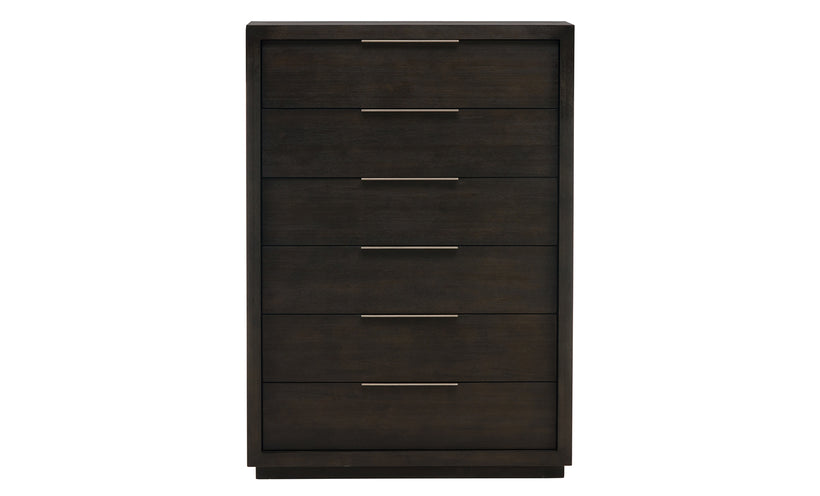 Oxford Basalt Grey Six Drawer Chest